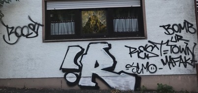 Polizeipräsidium Westpfalz: POL-PPWP: Schmierereien in Trippstadt