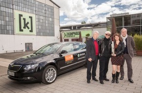 Skoda Auto Deutschland GmbH: SKODA fährt die Stars zum ECHO Jazz 2014 (FOTO)