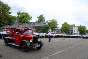 FW-KLE: Stadtfeuerwehrfest / 125 Jahre Löschzug Kleve und Musikzug