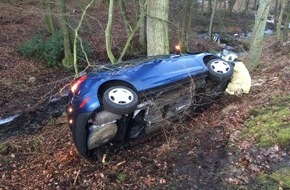 Feuerwehr Stolberg: FW-Stolberg: Leicht verletzte Autofahrerin