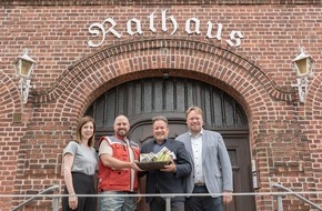Tourismus Marketing Service Büsum GmbH: Büsum stärkt Blutspenderinnen und Blutspender mit fairen Produkten