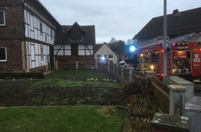 Freiwillige Feuerwehr Lügde: FW Lügde: Feuer 2 / verrauchte Küche in Hummersen