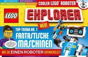 Egmont Ehapa Media GmbH: Neuerscheinung LEGO EXPLORER-Magazin erobert das Zeitschriftenregal