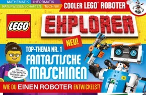 Egmont Ehapa Media GmbH: Neuerscheinung LEGO EXPLORER-Magazin erobert das Zeitschriftenregal