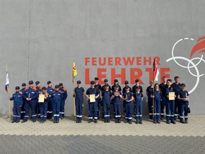 FW Lehrte: Jugendfeuerwehr Ahlten erreicht 1. Platz beim Orientierungs-Marsch