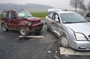 Polizeiinspektion Hildesheim: POL-HI: Glücklicher Ausgang eines Verkehrsunfalles (eis)