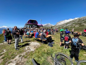 Voll im MTB-Flow: Neuer Flowtrail Wurzenbord auf der Bettmeralp eingeweiht!