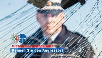 Polizeipräsidium Oberhausen: POL-OB: Angreifer schlägt Busscheibe ein - Polizei ermittelt
