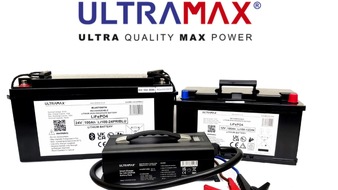 UltraMax Batteries: UltraMax Batteries Showcases Innovative LiFePO4 Solutions at Intersolar/EES Exhibition / Germany's Leading Lithium Battery Manufacturer Exhibits at Booth C2.188, EES Europe Hall