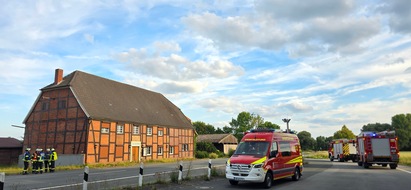 FW-WRN: Feuerwehren Werne und Ascheberg proben den Ernstfall - Gelungene Gemeinschaftsübung an der Gemeindegrenze