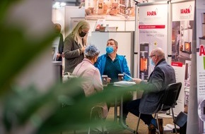 Messe Erfurt: Abschlussmeldung Messe Haus.Bau.Ambiente. 2021, Messe Erfurt