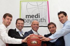 medi GmbH & Co. KG: medi ist neuer Haupt- und Namenssponsor der Bayreuther Bundesliga-Basketballer (BILD)