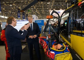 ADAC Luftrettung mit Innovationen auf der European Rotors