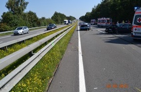 Polizeiinspektion Harburg: POL-WL: Unfälle mit zwei Schwer- und sechs Leichtverletzten für die Autobahnpolizei am Wochenende