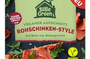 The Plantly Butchers GmbH & Co. KG: Schinken klopfen für Veggie-Fans / Billie Green präsentiert veganen Rohschinken