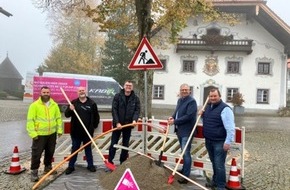 Deutsche Telekom AG: Surberg: Telekom startet Glasfaserausbau