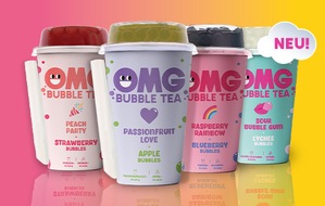 Columbus Drinks GmbH: OMG Bubble Tea – Open, Mix, Go! Sour Bubble Gum mit Lychee Bubbles