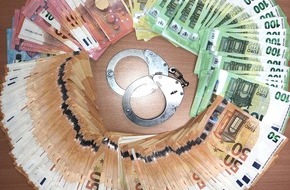 Polizei Hagen: POL-HA: Illegales Glücksspiel aufgeflogen - Über 13.000 Euro sichergestellt