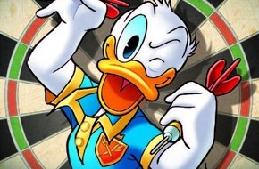 Egmont Ehapa Media GmbH: Darts-Welle begeistert Entenhausen - Donald Duck im Pfeile-Fieber!