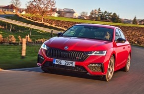 Skoda Auto Deutschland GmbH: Kompaktsportler SKODA OCTAVIA RS ab sofort bereits ab 37.958 Euro bestellbar