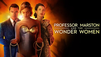 TELE 5: TELE 5-Programmtipp / Die wahre Geschichte der Comic-Heldin als Free TV-Premiere: "Professor Marston and the Wonder Woman" am Freitag, 20. November, 20:15 Uhr