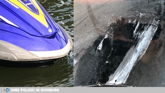 Polizei Duisburg: POL-DU: Jetski stoßen zusammen