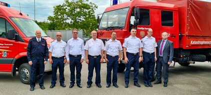 KATS-LKMZG: Staffelstabübergabe: Veränderte Führungsspitzen bei Höhenrettungsgruppe und ABC-Zug im Landkreis Merzig-Wadern