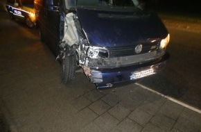 Polizei Münster: POL-MS: Mit dem Auto gegen eine Mauer geprallt - Fahrer pustet 1,58 Promille