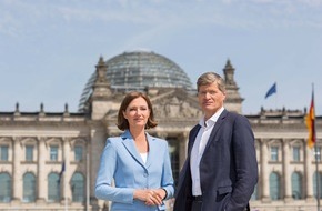 ZDF: Erfolgreichstes TV-Politmagazin 2018: "Berlin direkt" im ZDF / Erste Ausgabe 2019 am Sonntag, 6. Januar (FOTO)