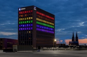 Zurich Gruppe Deutschland: ColognePride: Zurich Versicherung setzt leuchtendes Zeichen für Diversität