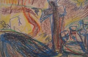 artnet AG: Heute neu in der artnet online Auktion: Der Schriftsteller als Maler / artnet versteigert eine Zeichnung von Kultautor Jack Kerouac (mit Bild)