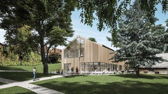 EBS Universität für Wirtschaft und Recht gGmbH: EBS Universität startet zweiten Bauabschnitt: Campus Schloss bekommt eine neue Mensa