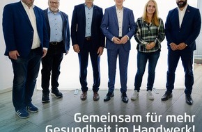 IKK S&uuml;dwest: Neun von 100 Besch&auml;ftigten krankgeschrieben &ndash; neuer Gesundheitspreis f&uuml;r das Saar-Handwerk