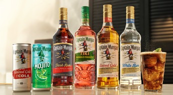 DIAGEO Germany GmbH: KORREKTUR: DIAGEO PM: Captain Morgan im neuem Design