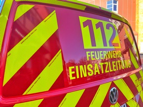 FW Konstanz: Indienststellung des neuen Einsatzleitwagens 1 der Feuerwehr Konstanz - Eine Weiterentwicklung für die Einsatzführung