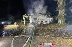 Feuerwehr Wetter (Ruhr): FW-EN: Fahrzeugbrand und 3 weitere Einsätze bisher am Wochenende für die Freiwillige Feuerwehr Wetter (Ruhr)