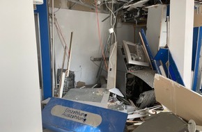 Hessisches Landeskriminalamt: LKA-HE: Festnahmen und Durchsuchungen wegen des Verdachts der Sprengung eines Geldautomaten in Bad Homburg am 06.05.2023