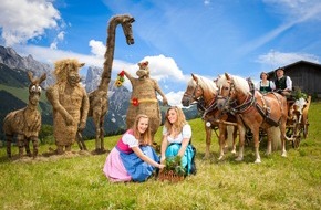Tourismusverband Annaberg-Lungötz: Familienzeit in Annaberg-Lungötz - barfuß, kunterbunt, lehrreich