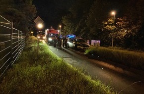 Feuerwehr Bergheim: FW Bergheim: Dreijähriges Kind bei Verkehrsunfall lebensgefährlich verletzt