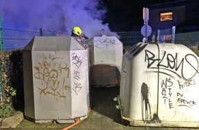 Polizei Mettmann: POL-ME: Altpapiercontainer in Brand gesetzt - die Polizei ermittelt - Velbert 2111161