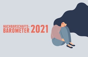 EDEKA ZENTRALE Stiftung & Co. KG: So nachbarschaftlich ist Deutschland / EDEKA Nachbarschaftsbarometer 2021: Gute Nachbarschaften, trotzdem Millionen Deutsche einsam