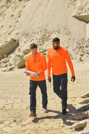 Starker Schutz an sonnigen Tagen: UV-Shirts &amp; Warnstyles nach EN 17353