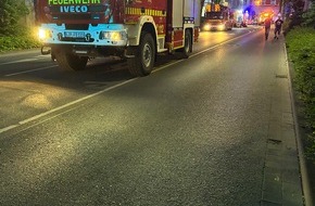 Feuerwehr Detmold: FW-DT: Kellerbrand - Hotel evakuiert