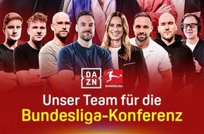 DAZN: DAZN präsentiert das Team für die Bundesliga-Konferenz: Ab der kommenden Saison erstmals nur auf DAZN