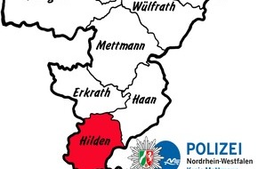 Polizei Mettmann: POL-ME: Zwei Verletzte und hoher Sachschaden bei Abbiegeunfall - Hilden - 2008149