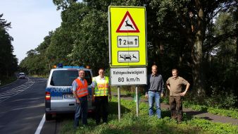 Polizeiinspektion Nienburg / Schaumburg: POL-NI: Immer noch drei Wildunfälle täglich im Landkreis