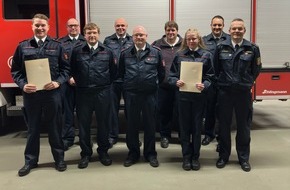 Feuerwehr Iserlohn: FW-MK: Jahresdienstbesprechung der Löschgruppe Hennen