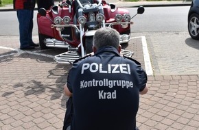 Polizeiinspektion Nienburg / Schaumburg: POL-NI: Stadthagen/Hagenburg: Schwerpunktkontrolle Motorradverkehr - Polizei kontrolliert insgesamt 114 Fahrzeuge