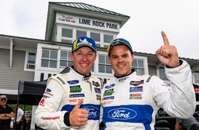 Ford-Werke GmbH: Ford Chip Ganassi Racing peilt in Road America mit dem Ford GT den vierten IMSA-Sieg in Folge an (FOTO)