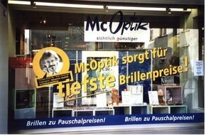 McOptik: McOptik steigerte im ersten Halbjahr 2003 Stückzahl und Umsatz